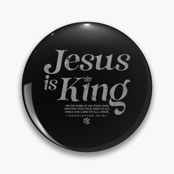 Item preview, Jesus Is King of Kings Christian Typography Design designed and sold by Krasnovaovaova.