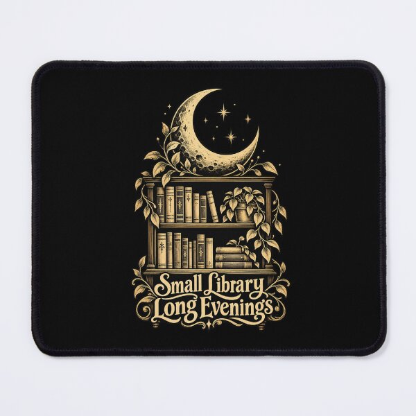 Item preview, Small Library Long Evenings designed and sold by Good Mood Foundry.