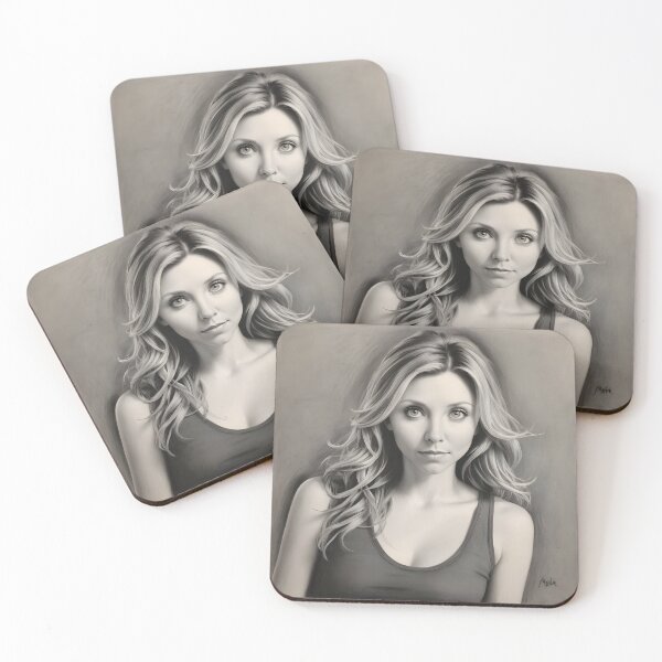 Item preview, Sarah Chalke designed and sold by WorldofCharcoal.