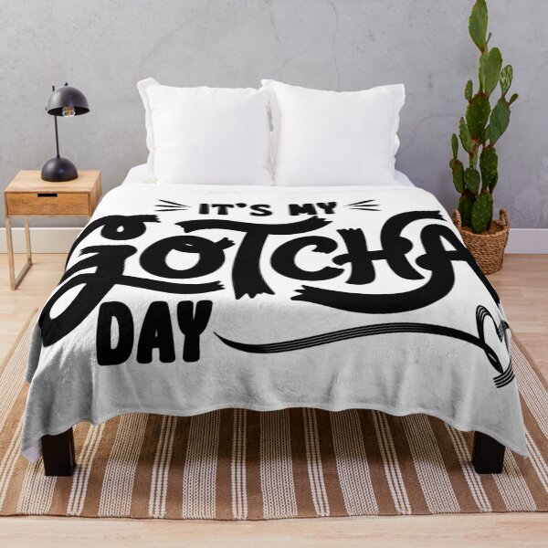 Item preview, It's My Gotcha Day – Cute Pet Adoption Celebration Design for Rescue Dog and Cat Lovers designed and sold by Teetreasure2.