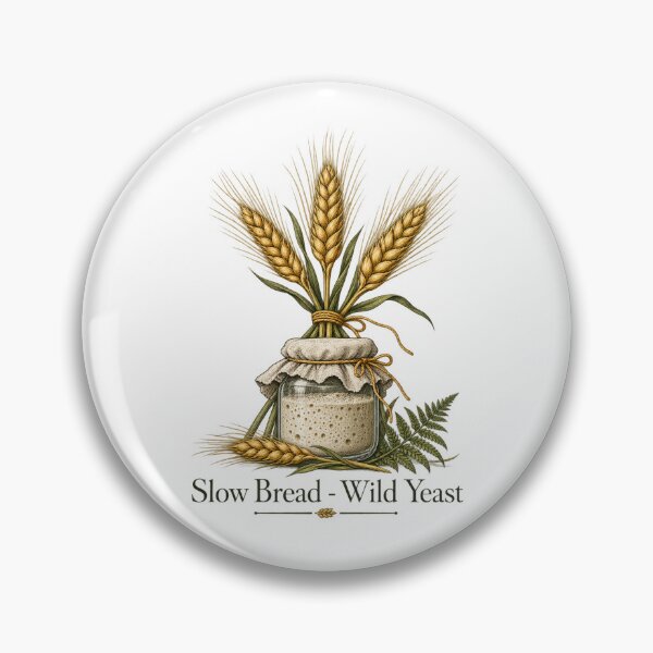 Item preview, Sourdough Baker | Cottagecore Wheat Botanical | Home Baker Gift designed and sold by Brackenlume Studio.