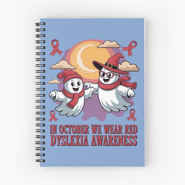 Item preview, In October We Wear Red Dyslexia Awareness designed and sold by Endless7Art.