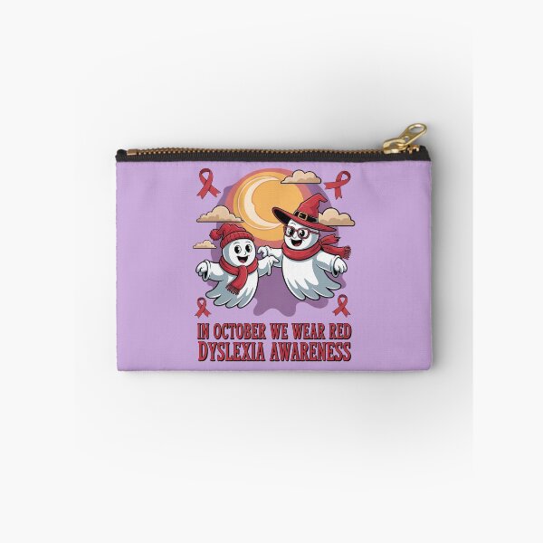 Item preview, In October We Wear Red Dyslexia Awareness designed and sold by Endless7Art.