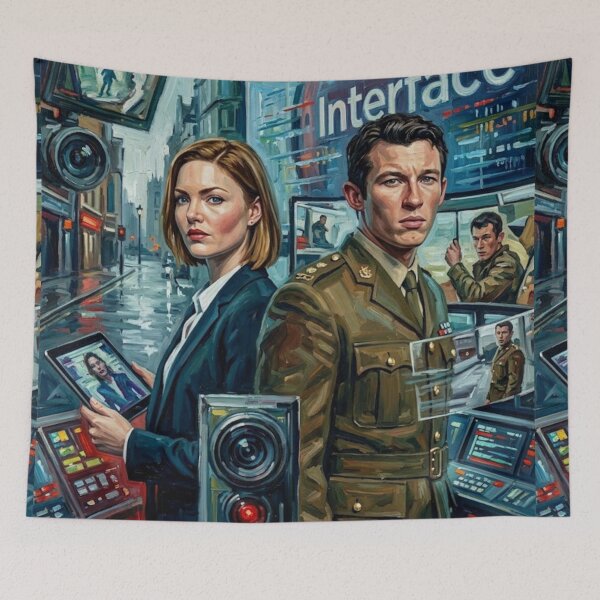 Item preview, The Capture Surveillance Thriller Fine Art Tribute designed and sold by Art's Diner.