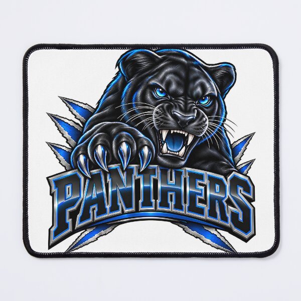Item preview, Panthers Blue Silver designed and sold by DigiAngDesigns.