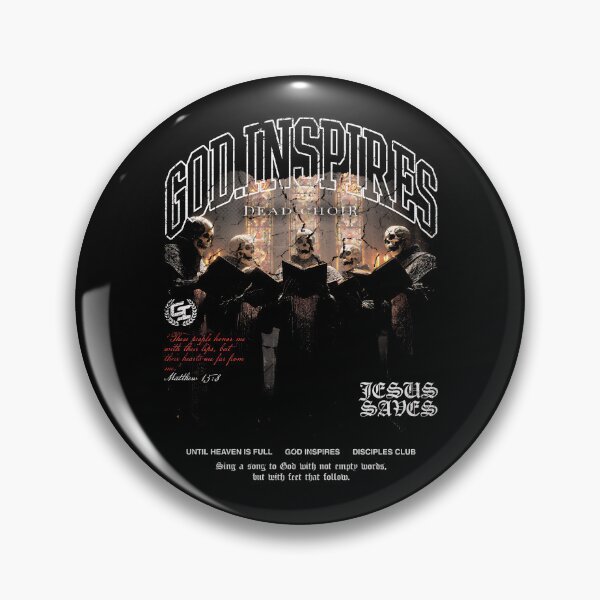 Item preview, Disciples Club Skeleton Choir Christian Gothic Design designed and sold by Krasnovaovaova.