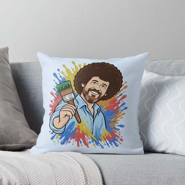 Item preview, Bob Ross Colorful Paintbrush Pop Art designed and sold by karamram.