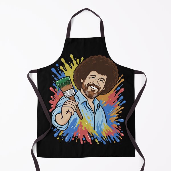Item preview, Bob Ross Colorful Paintbrush Pop Art designed and sold by karamram.
