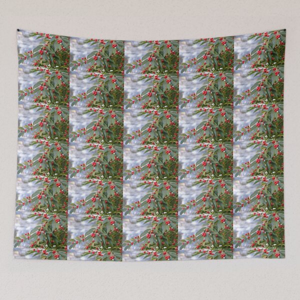 Item preview, Bush Honeysuckle Berries designed and sold by SquaresArt.