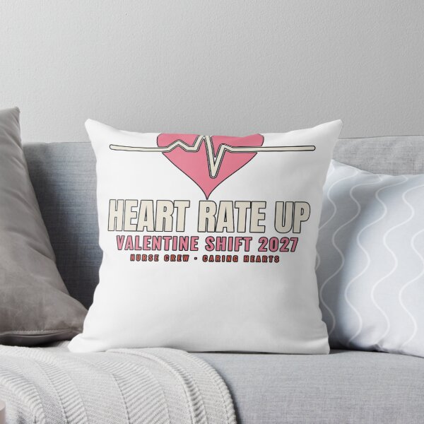 Item preview, Nurse Valentine Shift 2027 Heart Rate designed and sold by PeaksAndPrints.
