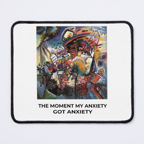Item preview, Moscow by Wassily Kandinsky - The Moment My Anxiety Became Anxious designed and sold by lijoy.