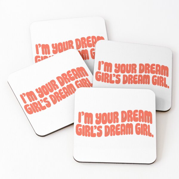 Item preview, I'm Your Dream Girl's Dream Girl - Vintage Retro LGBTQ Quote designed and sold by BumbleBloom7.