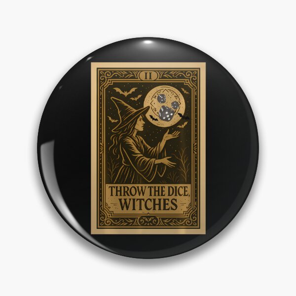 Item preview, Throw The Dice Witches Tarot Card designed and sold by Noctilune.