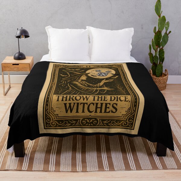 Item preview, Throw The Dice Witches Tarot Card designed and sold by Noctilune.