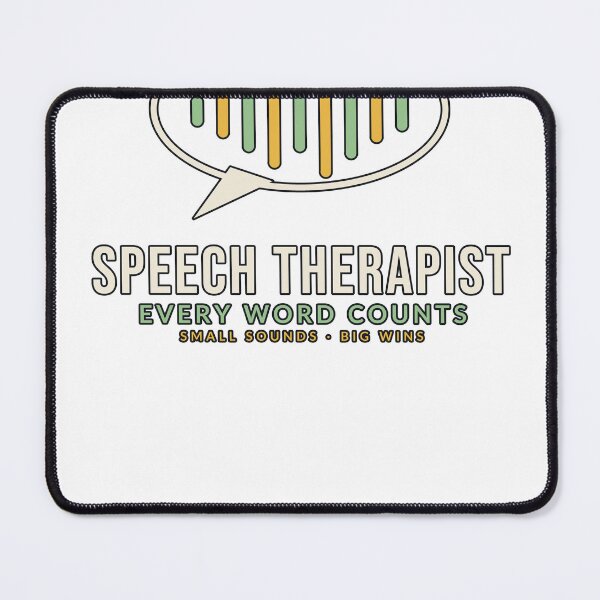 Item preview, Speech Therapist Every Word Counts SLP designed and sold by PeaksAndPrints.