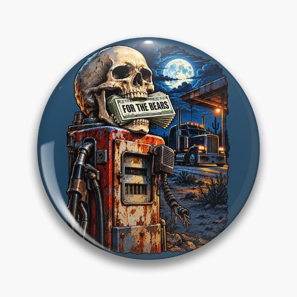 Item preview, Skull Trucker & Cash For The Bears designed and sold by NomadForge.