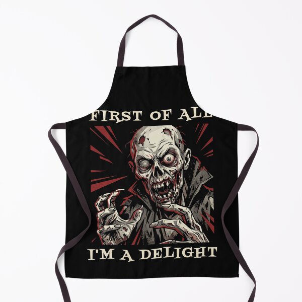 Item preview, Halloween Zombie I'm A Delight Funny Undead Monster designed and sold by d247.