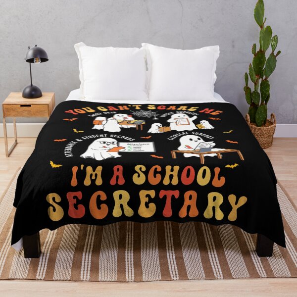 Item preview, You Can'T Scare Me I'M A School Secretary Halloween Ghost designed and sold by PAROSSA.