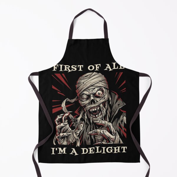 Item preview, First of All I'm a Delight Sarcastic Mummy Halloween designed and sold by d247.