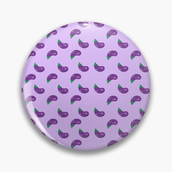 Item preview, Cute Kawaii Eggplant Pattern designed and sold by Sock Garden.