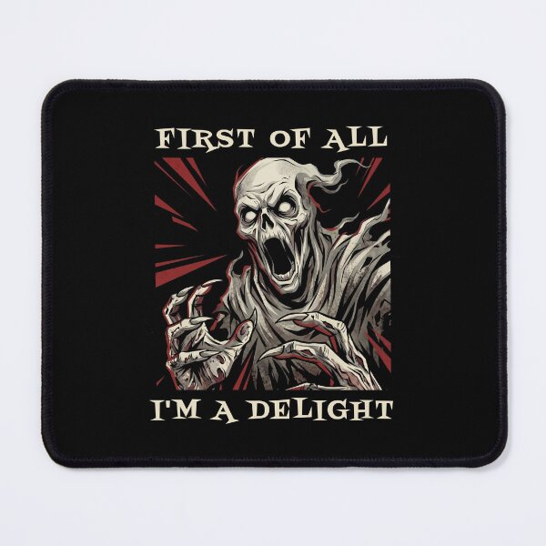 Item preview, First of All I'm a Delight Halloween Skeleton designed and sold by d247.
