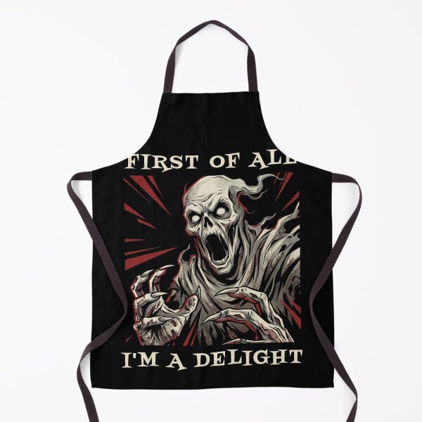 Item preview, First of All I'm a Delight Halloween Skeleton designed and sold by d247.