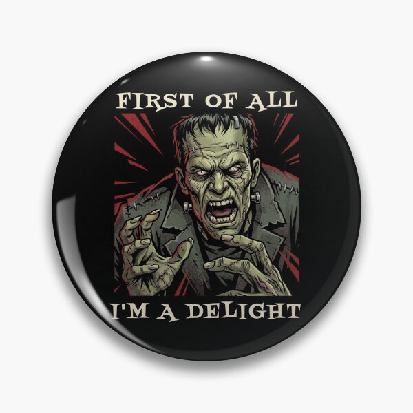 Item preview, First Of All I'm A Delight Halloween Monster designed and sold by d247.