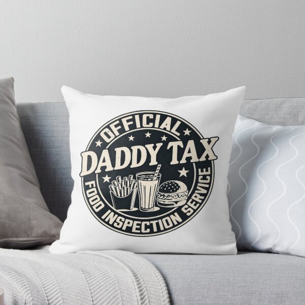 Item preview, Official Daddy Tax Food Inspection Service Retro Diner Emblem Art designed and sold by lamiarte.