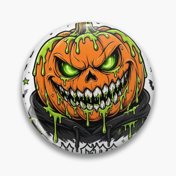 Item preview, Stay Spooky - Melting Pumpkin Halloween Streetwear designed and sold by hosse85 art.