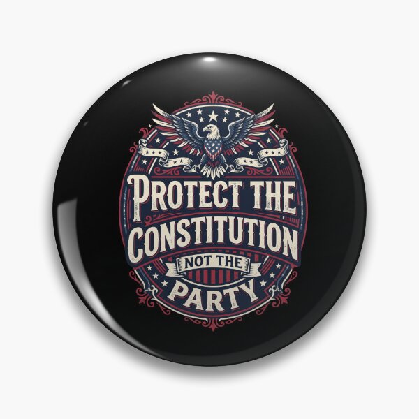 Item preview, Protect the Constitution Not the Party Retro Americana Design designed and sold by enjoytheshirt.