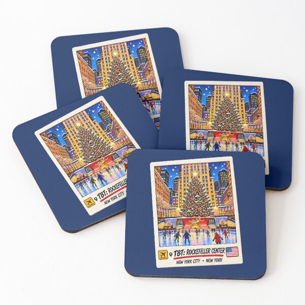 Item preview, TBT: Rockefeller Center Christmas Tree – Vintage Pop Art designed and sold by ByJeffro.