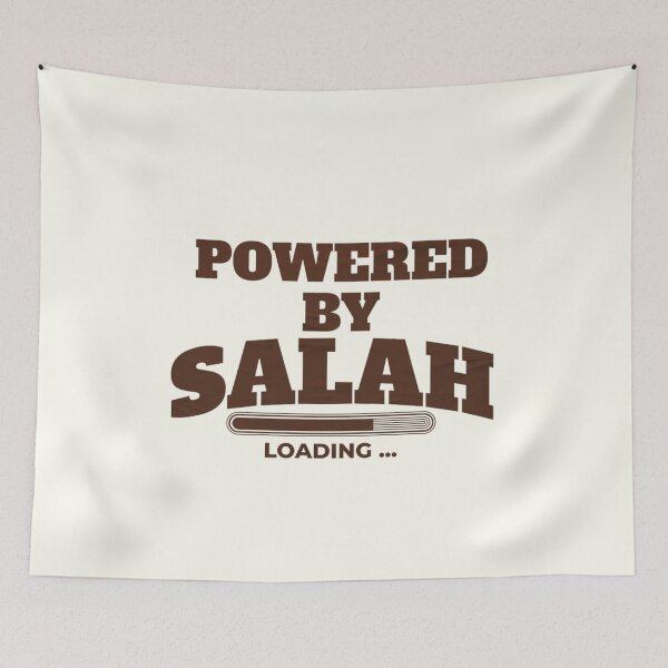 Item preview, Powered By Salah Loading - Bar Typography Islamic Design (V.3) designed and sold by D-Islamic.