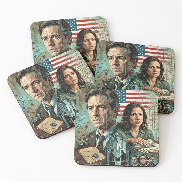 Item preview, The Assets Espionage Thriller Fine Art Tribute designed and sold by Art's Diner.
