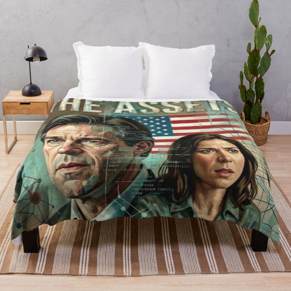 Item preview, The Assets Espionage Thriller Fine Art Tribute designed and sold by Art's Diner.