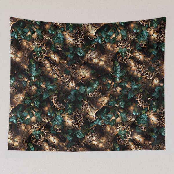 Item preview, Medieval Knight Armor Metallic Seamless Pattern 01 designed and sold by The Design Asset Station.