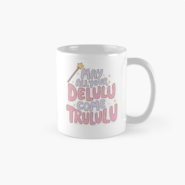 Item preview, May All Your Delulu Come Trululu Cute Pink Aesthetic Graphic designed and sold by GrimNest.