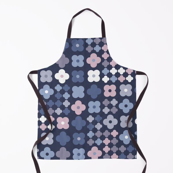 Item preview, Cute Flower Pattern in Soft Blue, Pink and White designed and sold by Kelly Dietrich Mandalas & Colorful Patterns.