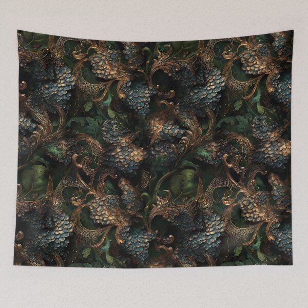 Item preview, Medieval Knight Armor Metallic Seamless Pattern 03 designed and sold by The Design Asset Station.