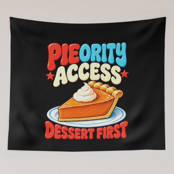 Item preview, Dessert First Pumpkin Pie for Thanksgiving designed and sold by elderberry.