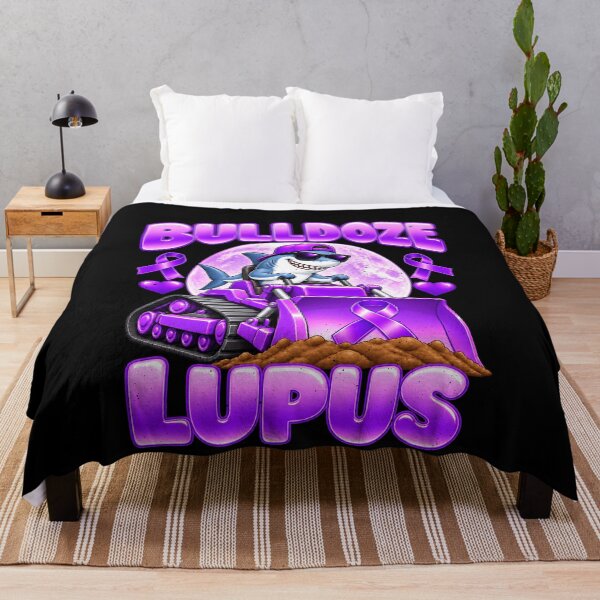 Item preview, Bulldoze Lupus with a Determined Shark designed and sold by elderberry.
