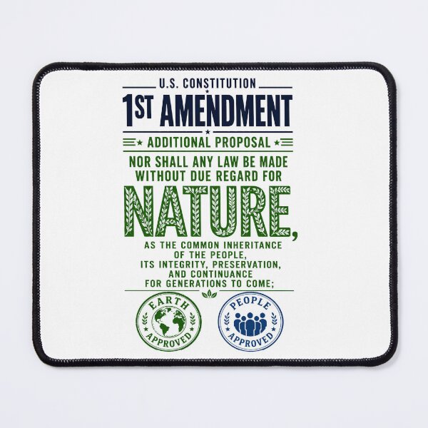 Item preview, First Amendment Nature Rights Proposal designed and sold by VisualWeight.