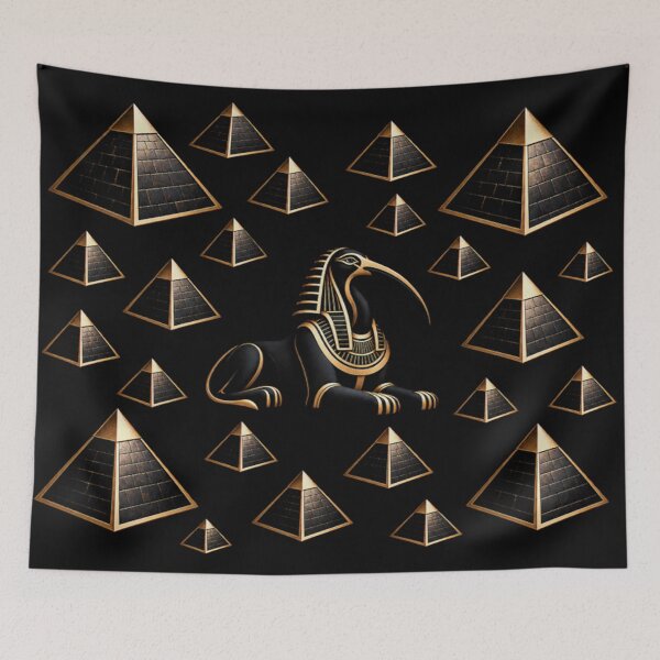 Item preview, Buried Truth Still Rises Thoth Sphinx Head  designed and sold by HoodiePlanet.