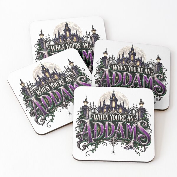 Item preview, The Addams Family - WHEN YOU'RE AN ADDAMS designed and sold by Lyric Vault - Rock on.