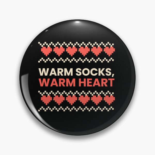 Item preview, Warm Socks Warm Heart Cozy Christmas Sweater Pattern designed and sold by EpicInks24.