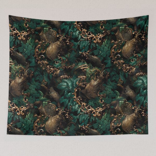 Item preview, Medieval Knight Armor Metallic Seamless Pattern 11 designed and sold by The Design Asset Station.