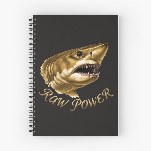 Item preview, SHARK: RAW POWER Gold designed and sold by The best online style shop.