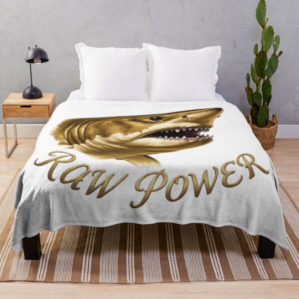 Item preview, SHARK: RAW POWER Gold designed and sold by The best online style shop.