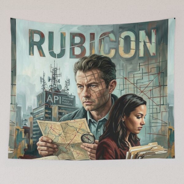 Item preview, Rubicon Conspiracy Thriller Fine Art Tribute designed and sold by Art's Diner.