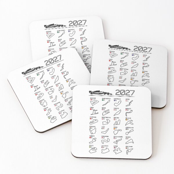 Item preview, Schedule Formula Racing Cars 2027 designed and sold by Mariel  Toigo.