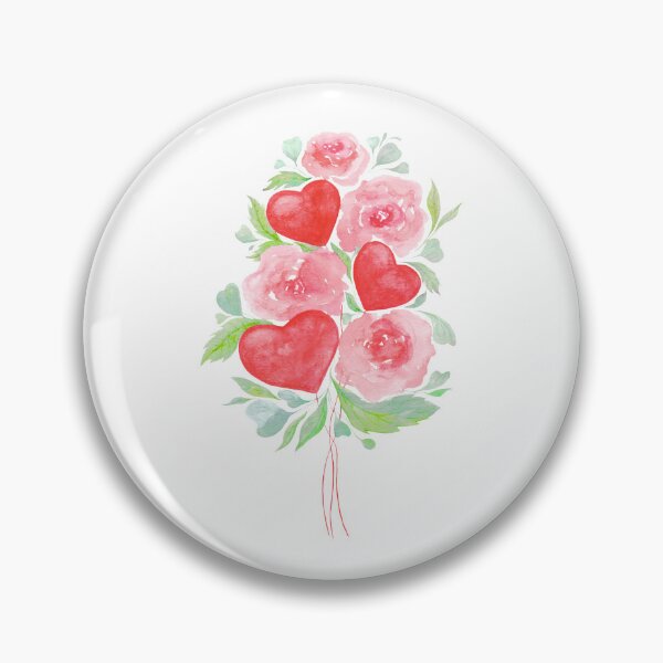 Item preview, Flower watercolor sticker designed and sold by DesignPMG.